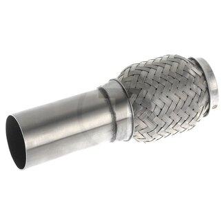 GRANIT Flexibele buisverbinding RVS aansluitbuis eenzijdig Ø 50 mm, 190 mm