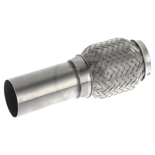 GRANIT Flexible pipe connector stainless steel - Ø 52 mm - 272.5 mm - With connecting pipe, one end