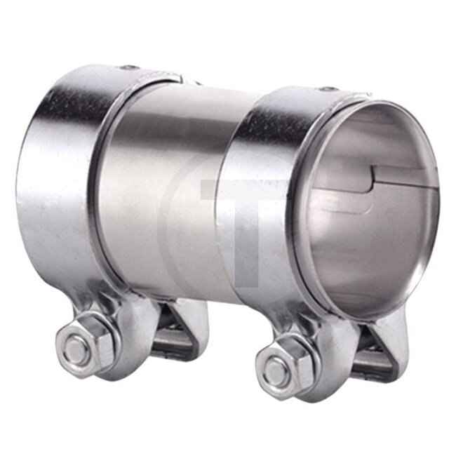 GRANIT Pipe connector stainless steel Ø 50 mm x 70 mm - Material: stainless steel, Inner Ø 50 mm