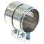 GRANIT Connector with clamps exhaust system RVS Ø 85 x 125 mm