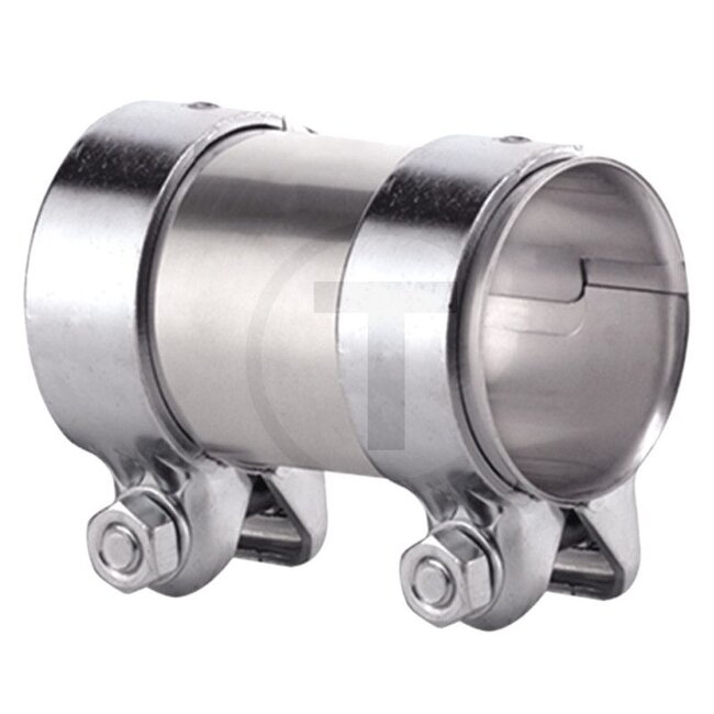 GRANIT Pipe connector stainless steel Ø 50 mm x 90 mm - Material: stainless steel, Inner Ø 50 mm