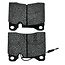 GRANIT Brake pad set 90 x 15 x 71 mm for Cardan shaft - Case IH C 55, 64, 70