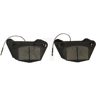 GRANIT Jeu de plaquettes de frein - 8 pièces