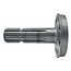 GRANIT Aftakas-eindstuk 136 mm, 1 3/8 inch 6 groeven, 8 boringen
