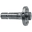 Aftakas-eindstuk 1 3/8 inch, 6 splines, 153 mm, 30 tands
