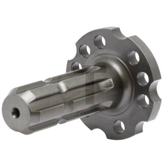 GRANIT Aftakas-eindstuk 120 mm, 1 3/8" 6 splines, 8 boringen, 540 omw./min.