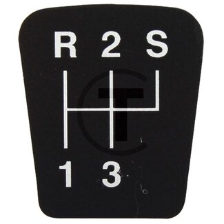 GRANIT Gearshift pattern Fendt Farmer 4S, 5S, 102-108, 250-280, 303-312