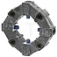 Centa Elastische koppeling 2x 4 boringen, grootte 50 Fendt