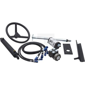 GRANIT Hydraulic steering with orbitrol, tandem pump and steering cylinder
