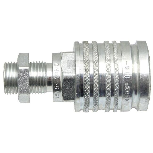GRANIT KM-S 12L (M18x1.5) DN12-BG3 - Plug-in coupling sleeve bulkhead - KMS12L3