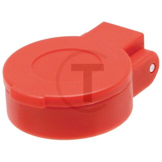 GRANIT Staubkappe KM DN12-BG3 rot klappbar, Innen 38,5 mm, Außenseite 45 mm