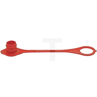 GRANIT Stofkap female KM DN12-BG3 rood, DN 12, grootte 3, Ø 20,5 mm