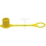GRANIT Dust cap male KS DN12-BG3 yellow, DN 12, size 3, Ø 20,5 mm