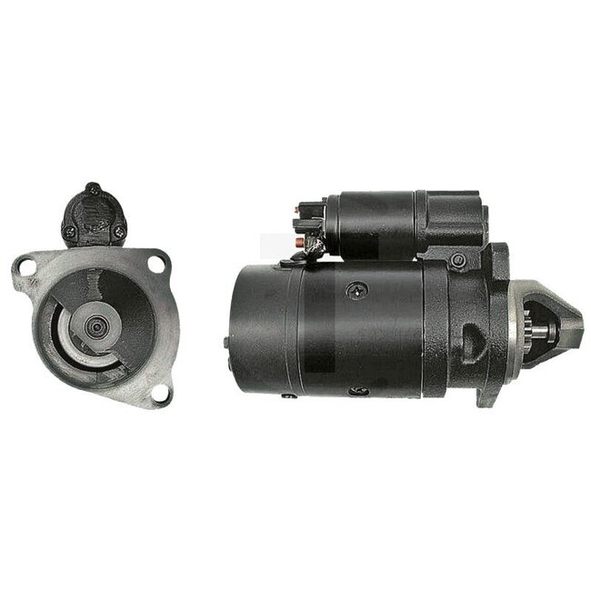 Starter 12 V / 2,7 kW - Holder, Landini, Lindner - 0001362049, 3542184M91, 3542184M92, 3546390M91, 26154, 26200, 26220, 26264, 26412, 27409, 27432, 27470, LRS190, S4515, 25038, 63227470, 63227480, 63227488, MSN175, MSN184, 1868283M5, 2873A012T, 3597371M2,