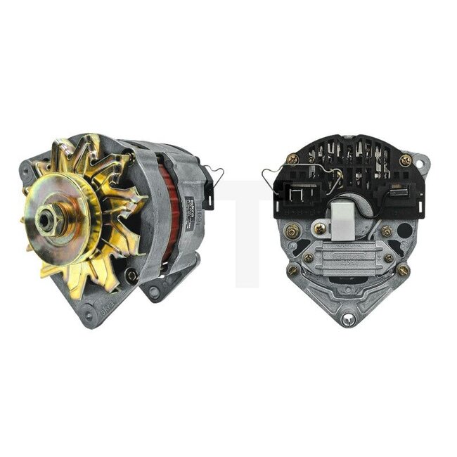 Alternator - Case IH, David Brown, Lindner, Massey Ferguson - 245531C91, 92293C1, 2871A141, 0120489345, 0120489508, 0120489561, 0120489562, 0120489594, 0120489595, 0120489617, 0120489666, 0120489667, 0120489705, 0120489706, 0120489803, 0120489804, 0120489