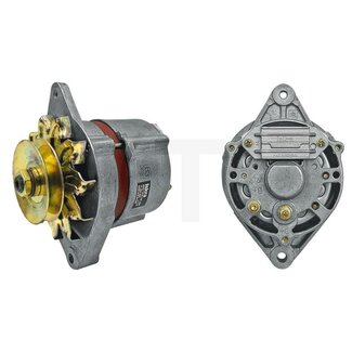 Dynamo 14 V / 33 A, vorm B, flens 27,0 mm, poelie-Ø 80,0 mm