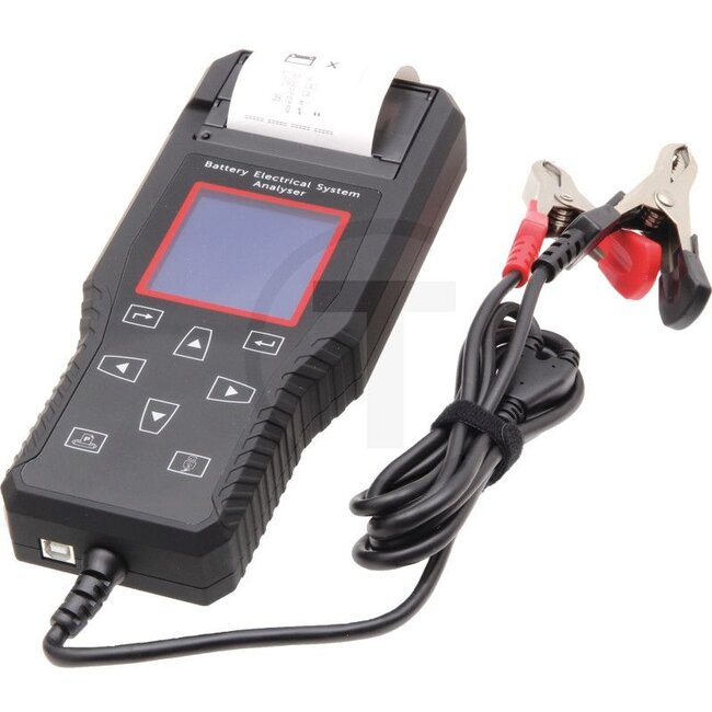 GRANIT Battery tester T10 For 12 / 24 V - Version: T10 With internal memory and integrated printer