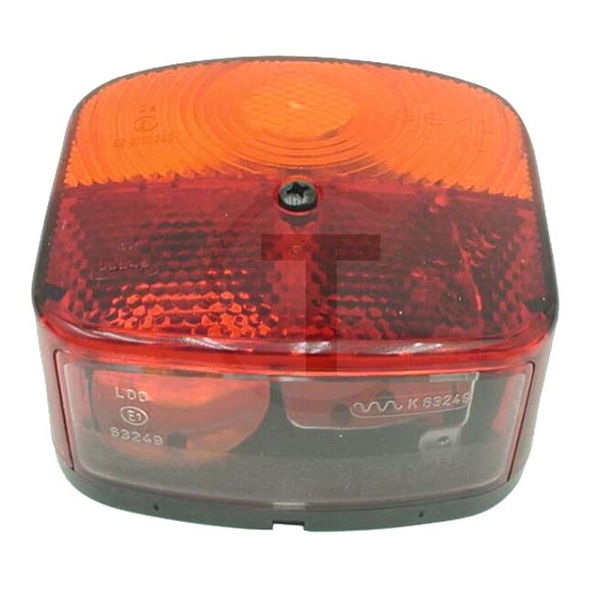 GRANIT Rear light - Dimensions W x H x D: 95 x 85 x 62 mm - BBSK95LF