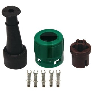 Stecker-Satz rechts, grün
