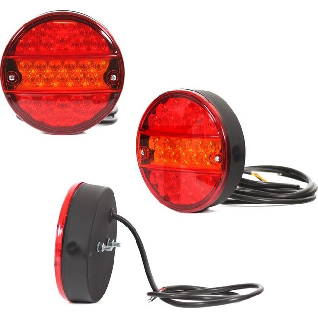 GRANIT LED rear light - Dimensions W x H x D: Ø 142 x 50 mm - 288, DSL-182AR