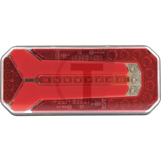 GRANIT LED rear light - Dimensions W x H x D: 236 x 104 x 71 mm