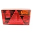 GRANIT Rear light 238 x 138 x 52 mm, 12 V, right, reflector