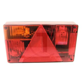 GRANIT Achterlicht 238 x 138 x 52 mm, 12 V, links, kentekenplaatverlichting