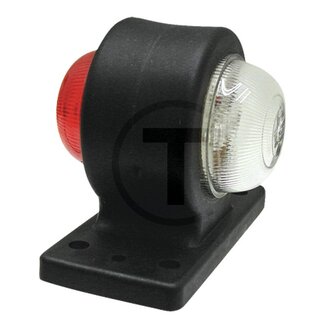 GRANIT Umrissleuchte LED links / rechts 12 - 24 V, weiß / rot - 2 Stück