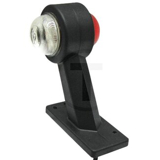 GRANIT LED breedtelicht links en rechts 12 - 24 V, medium, 60°, wit/rood