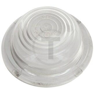 GRANIT Glas weiß, Innen-Ø 55 mm