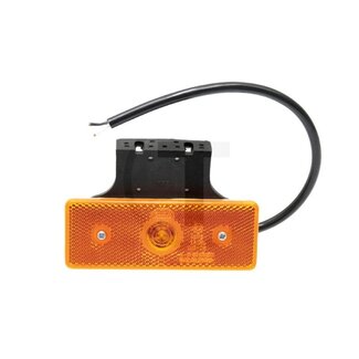 GRANIT Seitenmarkierungsleuchte LED 12 / 24 V, Breite 120 mm, mit Winkelhalter