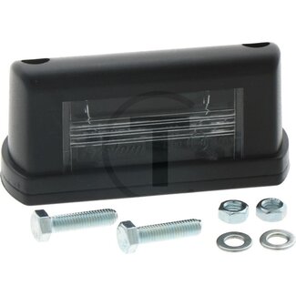 GRANIT Kennzeichenleuchte C5W, 12 / 24 V, 82 x 39 x 30 mm, 2 x M5