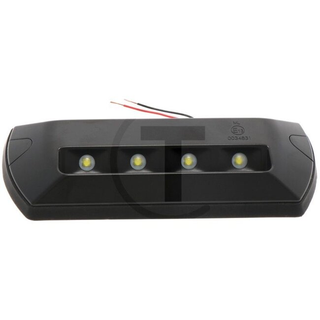 GRANIT LED manoeuvring light flood beam 956 lm, 190 x 77 x 23 mm, 12 / 24 V