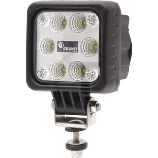 GRANIT Arbeitsscheinwerfer LED Breitstrahler 24 W, 1200 lm, 101 x 76 mm, 12 / 24 V