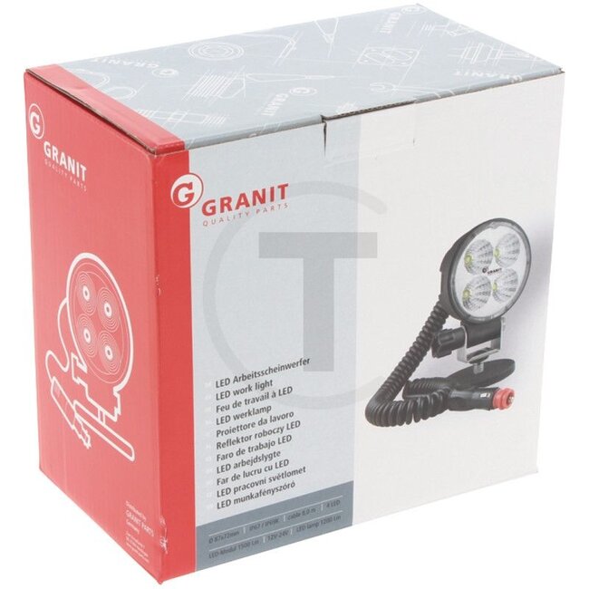 GRANIT LED work light - Nominal voltage: 12 / 24 V, Voltage range: 10 - 30 V, Bulb: LED - CRC5B.50053.07