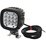 GRANIT LED work lights flood beam 60 W, 4650 lm, 110 x 110 x 85 mm, IP66/IP68