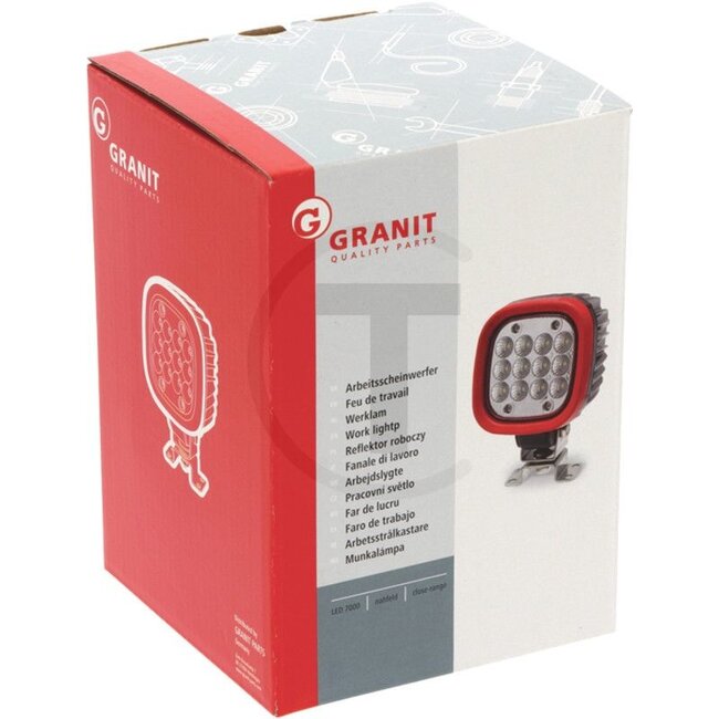 GRANIT Werklamp LED - 707997000, 1207/HM281100140 | Netspanning: 12 / 24 V | Spanningsbereik (Volt): 11 - 32 | Lamp: LED | Inclusief lamp: ja