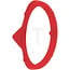 GRANIT Frame werklamp rond rood