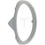 Frame work lamp round gray