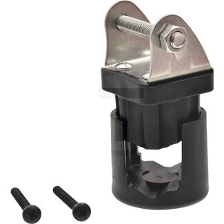 GRANIT Halter für Arbeitsscheinwerfer Kunststoff, Spiegelhalter max. Ø 28 mm