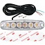 GRANIT Frontblitzer waagerecht 12 / 24 V, 6 LEDs, 131 x 7 x 30 mm