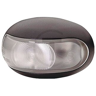HELLA LED Positionsleuchte 2 LEDs, weiß leicht, 10 - 33 V, 500 mm Kabel