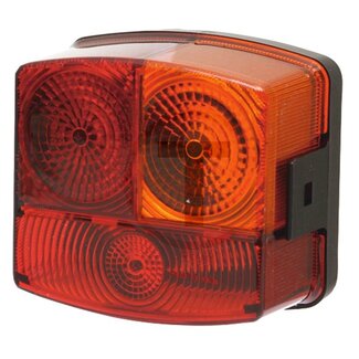 HELLA Achterlicht rechts 95 x 90 x 55 mm, gatafstand 45 mm, 12 V Kubota