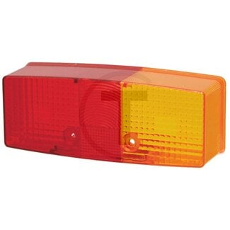 HELLA Glas Rückleuchte rechts, 3 Lichtfunktionen, Lampe P21W, R10W