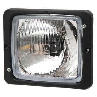 HELLA Koplamp links / rechts 12 / 24 V, H4, glas 138 x 124 mm, inbouw