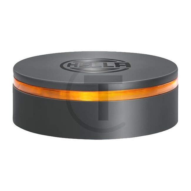 HELLA Zwaailamp LED K-LED Rebelution 12 / 24 V, Ø 149 mm, aanbouw | 20046