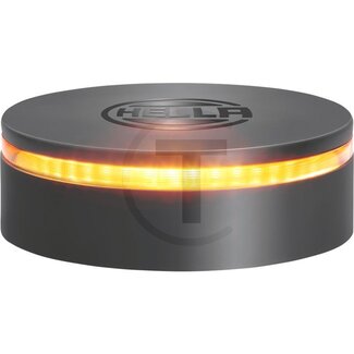 HELLA K-LED Rebelution rotating beacon LED 12 / 24 V, 60 mm, blade terminal