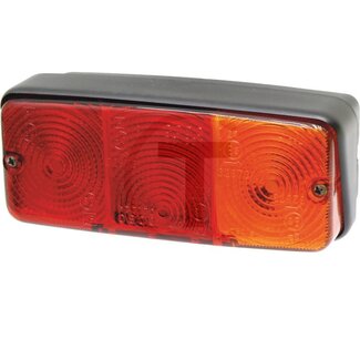 Cobo Achterlicht links 160 x 70 x 71 mm, gatafstand 58 mm, M5, 12 V