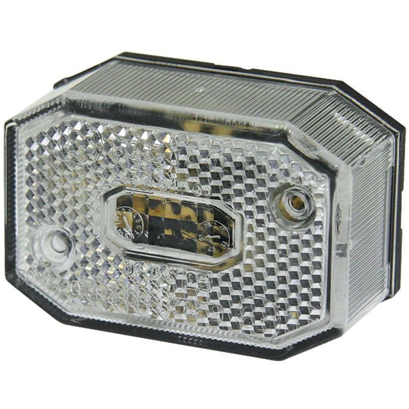 ASPÖCK Achterlicht Flexipoint I wit 44 x 65 x 28 mm, 12 V, zonder kabel | 402602001