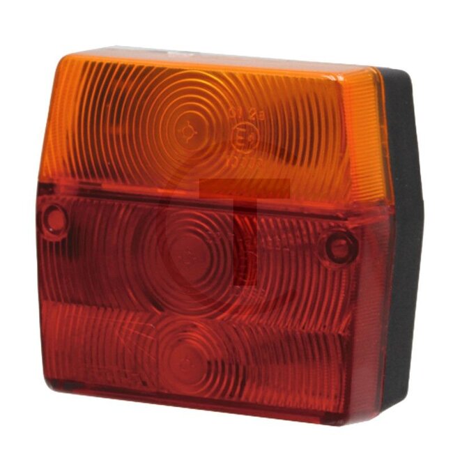 ASPÖCK Achterlicht "MINIPOINT" met doorvoertule en kentekenplaatafdekking, zonder lichtbron - 504230300037, 404484001 | Lamp: 12V5WS / C5W 12V21WK / R21W